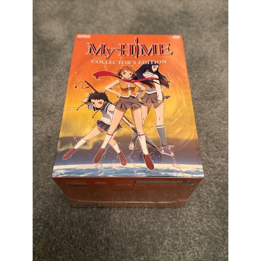 My-HiME - Vol. 1 (DVD, 2006, Collectors Edition T-Shirt) New Sealed